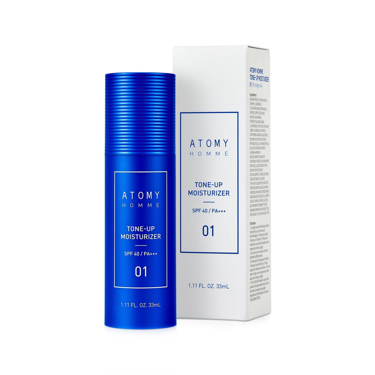 ATOMY Homme Tone Up Moisturizer 33ml in shades 01 and 02