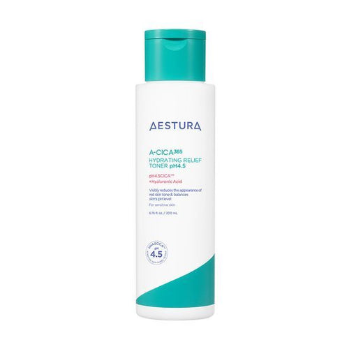 AESTURA A-CICA365 Hydrating Relief Toner pH4.5 200ml bottle