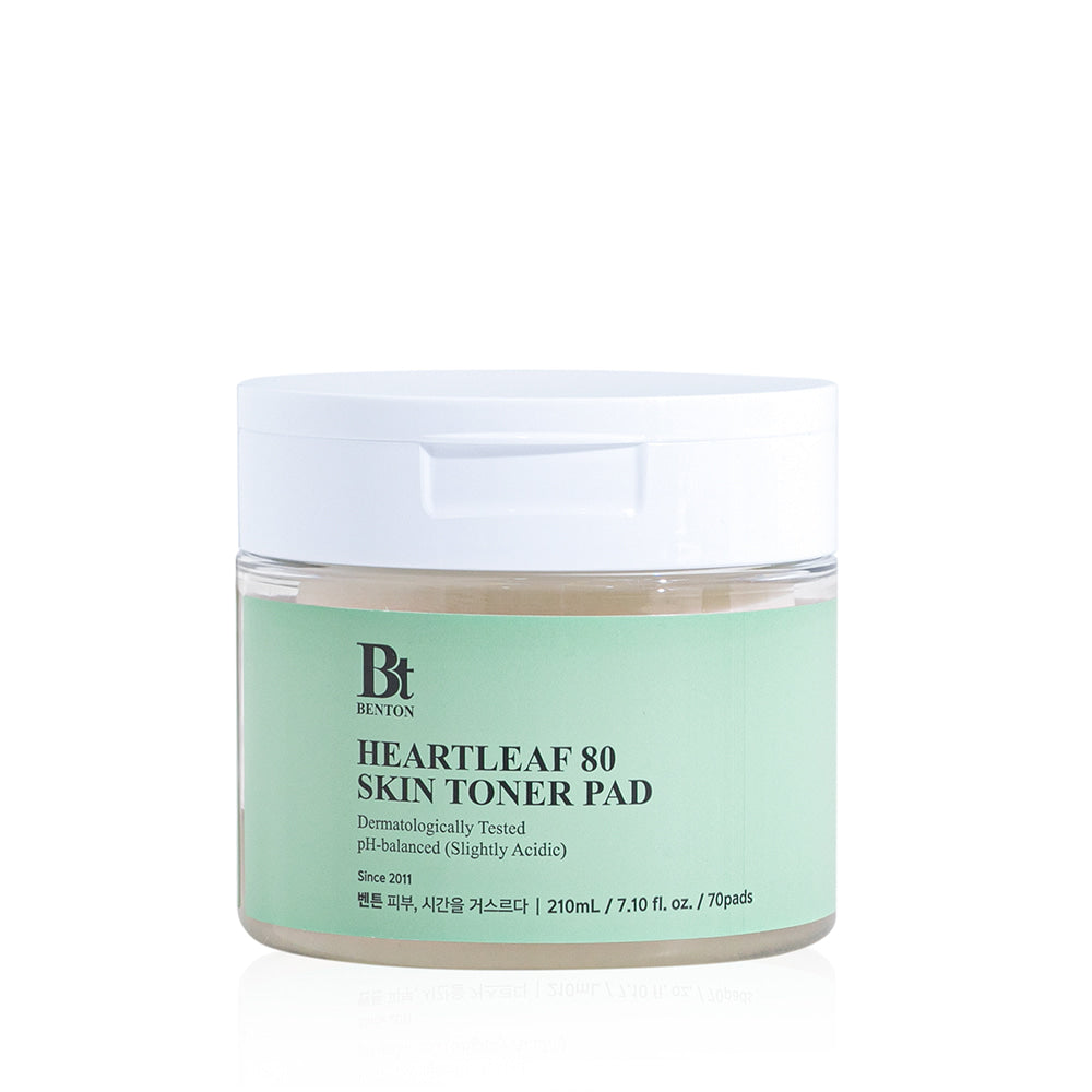 Benton Heartleaf 80 Skin Toner Pad 70 pads jar