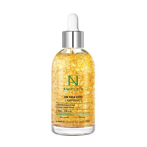 AMPLE:N 24K Gold Shot Ampoule 100ml bottle with gold particles