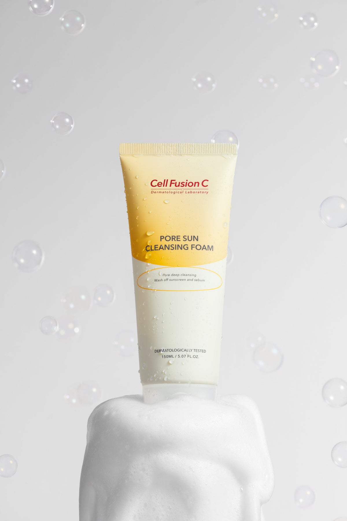 Cell Fusion C Pore Sun Cleansing Foam 150ml tube