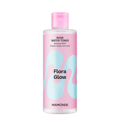 Mamonde Flora Glow Rose Water Toner 300ml bottle