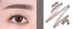 innisfree Auto Eyebrow Pencil with oval flat tip and spiral brow brush