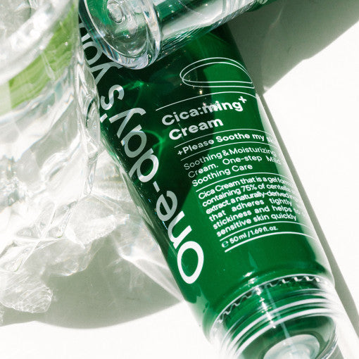 One-day's you Cica:ming Cream 50ml green tube