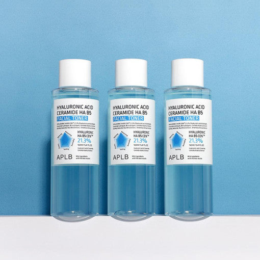 APLB Hyaluronic Acid Ceramide HA B5 Facial Toner 160ml bottle