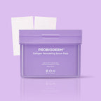 BIO HEAL BOH Probioderm Collagen Remodeling Serum Pads 245g 70 pads in a purple container