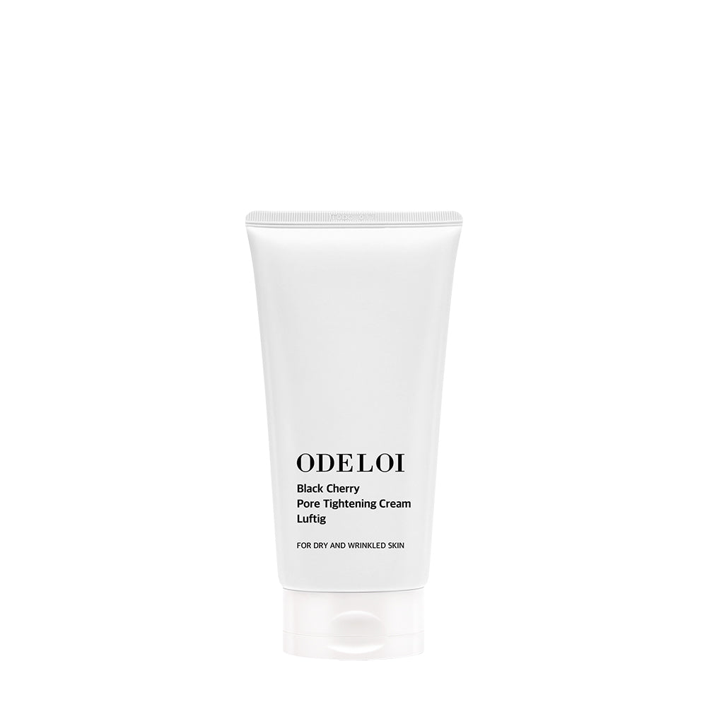 ODELOI Black Cherry Pore Tightening Cream Luftig 100ml facial cream bottle