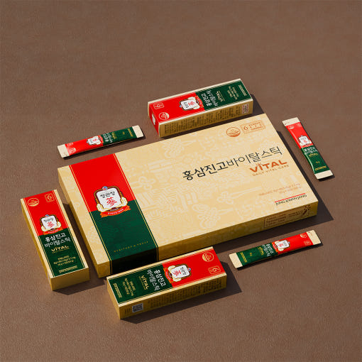 Jung Kwan Jang Jin Go Vital Stick Korean red ginseng supplement nutrition information