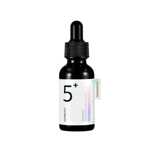 numbuzin No.5+ Glutathione Vitamin Concentrated Serum 30 mL bottle