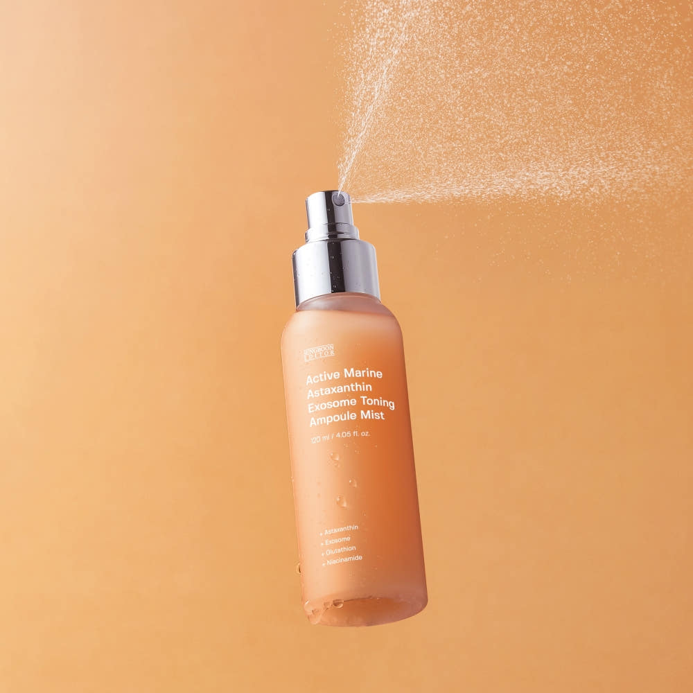 SUNGBOON EDITOR Active Marine Astaxanthin Exosome Toning Ampoule Mist 120ml bottle