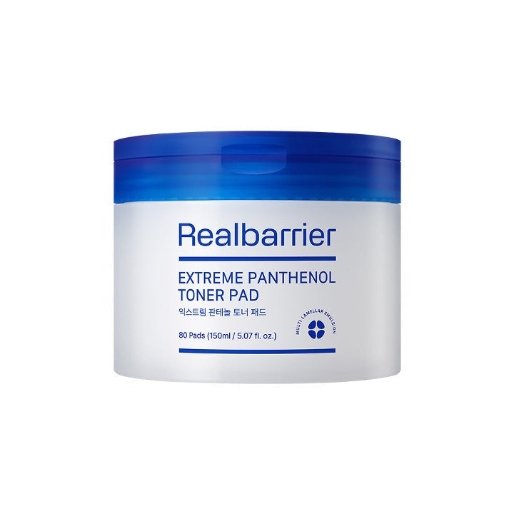 Real Barrier Extreme Panthenol Toner Pad 150ml with 80 pads