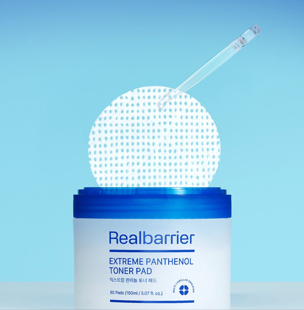 Real Barrier Extreme Panthenol Toner Pad 150ml with 80 pads