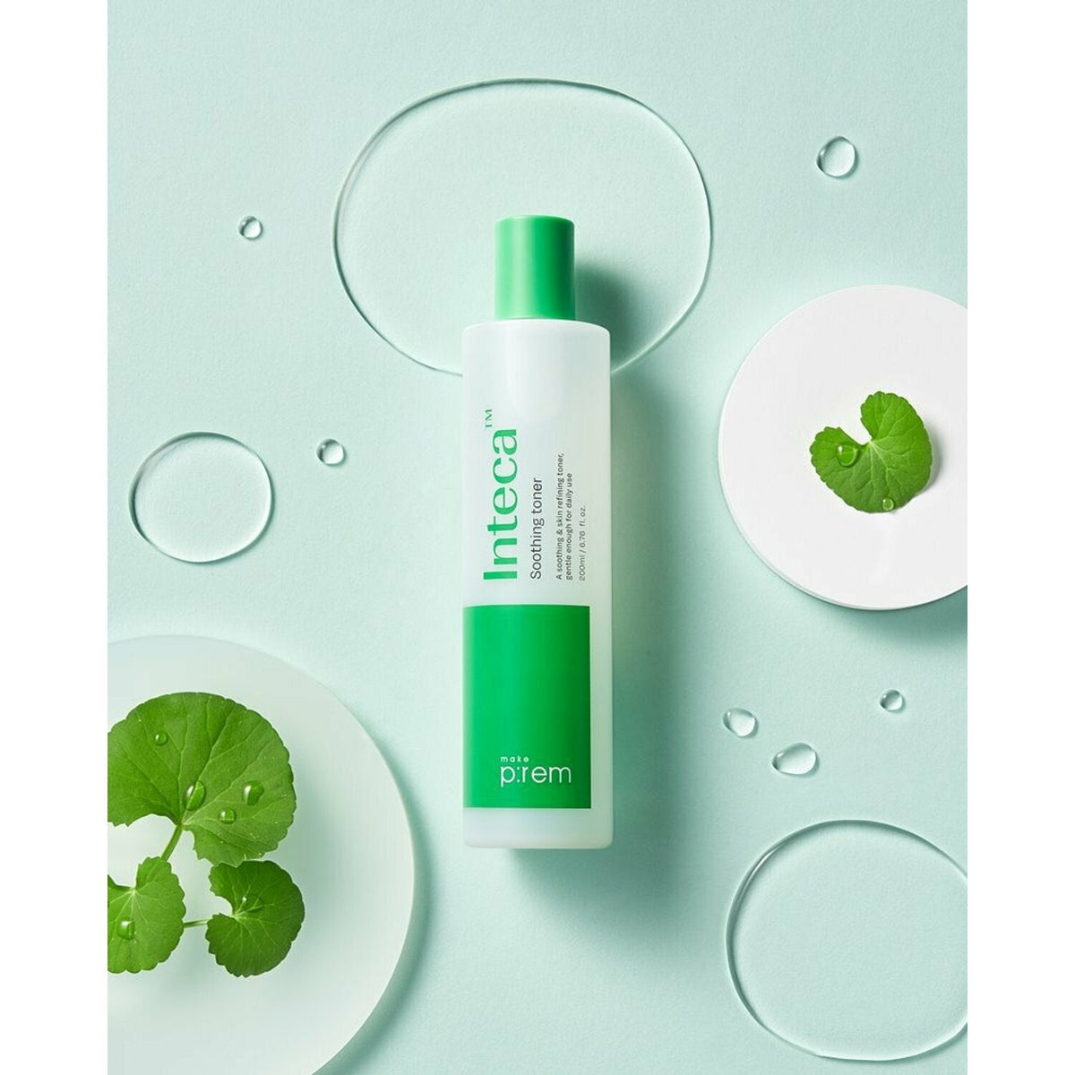 make p:rem Inteca Soothing Toner 200ml bottle