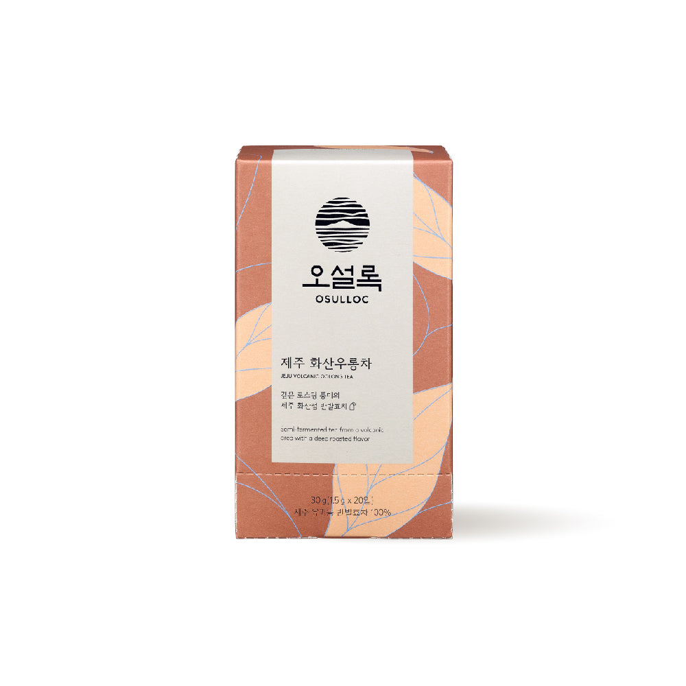 OSULLOC Organic Jeju Volcanic Oolong Tea 20 count box