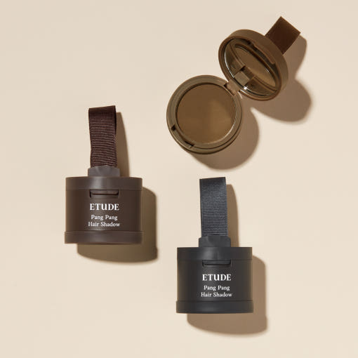 ETUDE Pang Pang Hair Shadow 3.5g in three shades with puff applicators