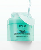 Anua PDRN 100 Hyaluronic Acid Glow Pad 60 pads 180 ml container