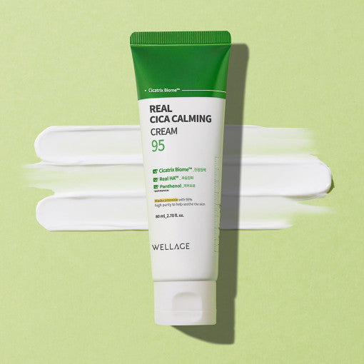 WELLAGE Real Cica Calming 95 Cream 80ml tube