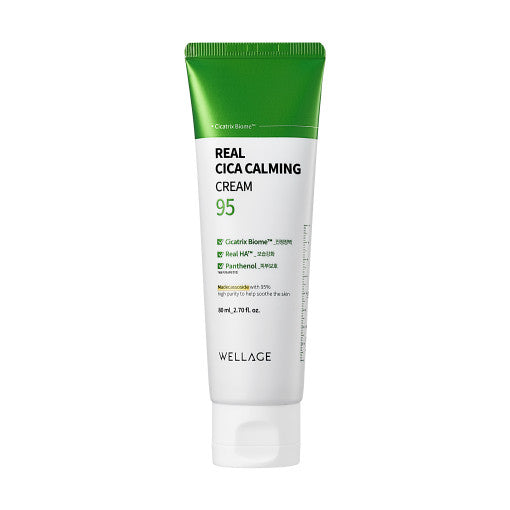 WELLAGE Real Cica Calming 95 Cream 80ml tube