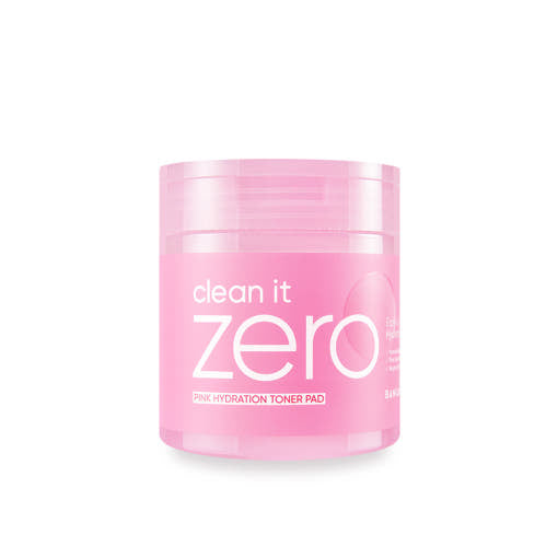 BANILA CO Clean It Zero Pink Hydration Toner Pad 70 pads 235 ml with included tongs