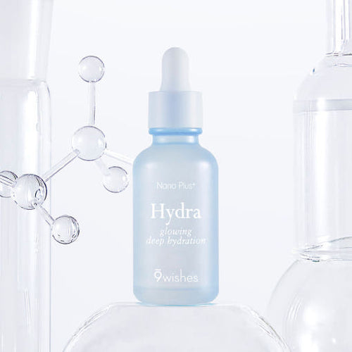 9wishes Hydra Ampoule Nano Plus+ 50ml hydrating ampoule bottle
