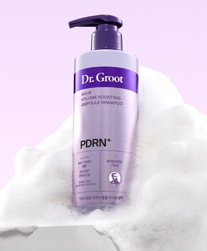Dr.Groot Aqua PDRN Volume Boosting Ampoule Shampoo 300ml bottle