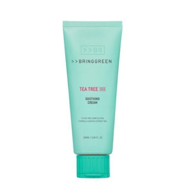BRINGGREEN Tea Tree Cica Soothing Cream Plus 100ml tube