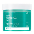 NEOGEN Dermalogy Real Charcoal Pad 150 ml container with 60 charcoal pads