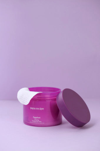 Papa Recipe Eggplant Clearing Peeling Pad Toner 255ml 70 pads