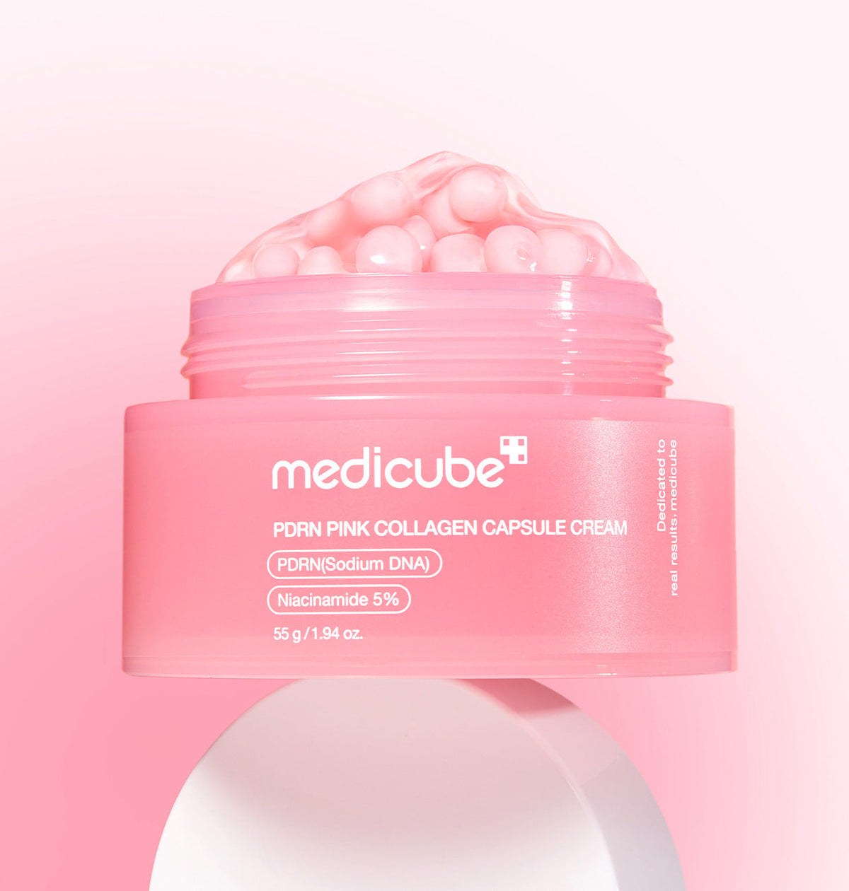 medicube PDRN Pink Collagen Capsule Cream 55 g jar