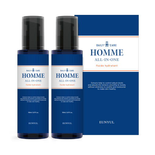 EUNYUL Homme All-in-One 150ml x 2 men's skincare set