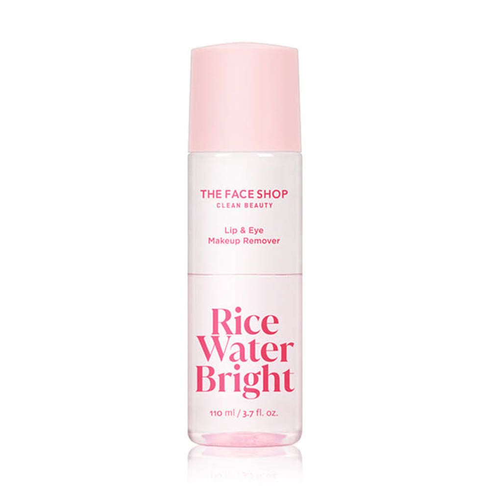 THEFACESHOP Rice Water Bright Lip & Eye Makeup Remover 110ml bottle