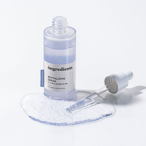 ongredients Revitalizing Serum 50ml bottle