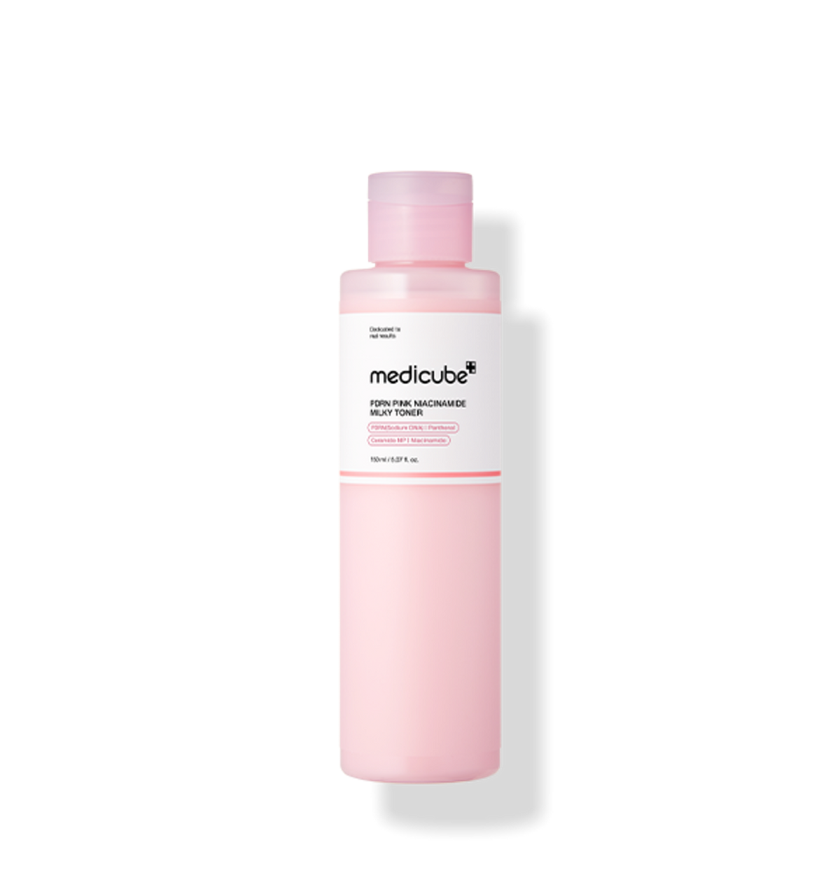 medicube PDRN Pink Niacinamide Milky Toner 150ml pink bottle