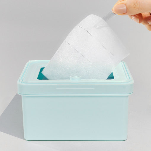 DEWYTREE PICK & QUICK Makeup Boosting Double Pad 380g container with 100 facial pads
