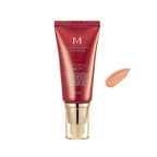 MISSHA M Perfect Cover BB Cream SPF 42 PA+++ 50ml tube with beige BB cream swatch