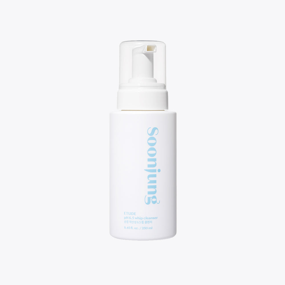 ETUDE SoonJung pH 6.5 Whip Cleanser Jumbo 250ml bottle