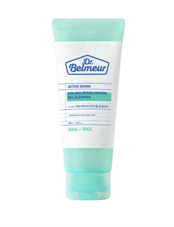 Dr.Belmeur AHA PHA Sebum Control Gel Cleanser 100ml tube