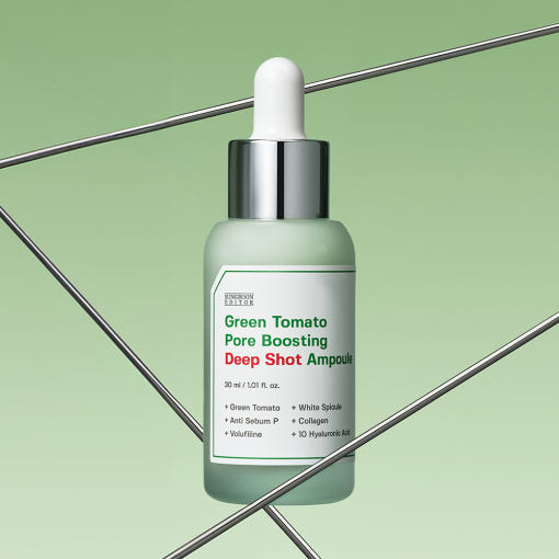 SUNGBOON EDITOR Green Tomato Pore Boosting Deep Shot Ampoule 30ml bottle