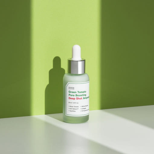SUNGBOON EDITOR Green Tomato Pore Boosting Deep Shot Ampoule 30ml bottle