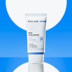 WELLAGE Real Hyaluronic Blue Sun Cream SPF50+ PA++++ 50ml