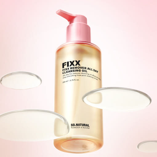 so natural FIXX REMOVER ALL DAY CLEANSING OIL 200ml bottle