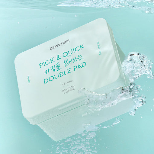 DEWYTREE PICK & QUICK Calming Full Double Pad 380g with 100 pre-soaked facial pads