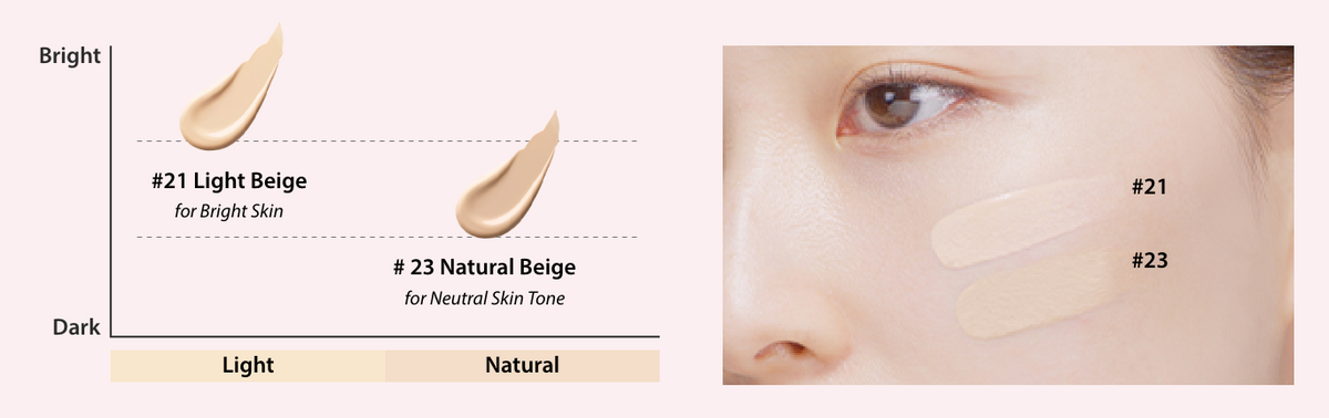 A'pieu Waterlock Cushion SPF50+ PA++++ Set 15g + 15g Refill #21 Light Beige
