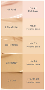 AMUSE Dew Power Vegan Cushion SPF 50+ PA++++ 15g (4 Colors)