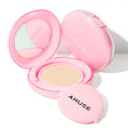 AMUSE Dew Power Vegan Cushion SPF 50+ PA++++ SET 15g + 15g(Refill) (4 Colors)