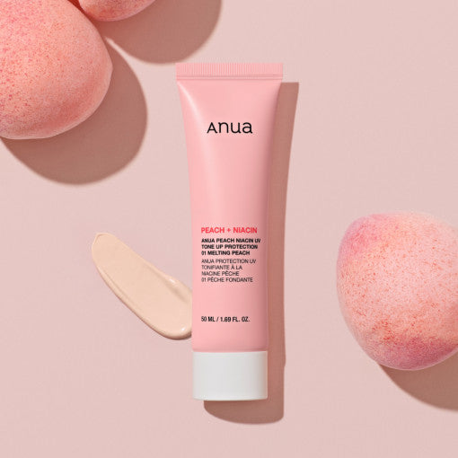 Anua Peach Niacin UV Tone Up Protection 50ml 01 Melting Peach