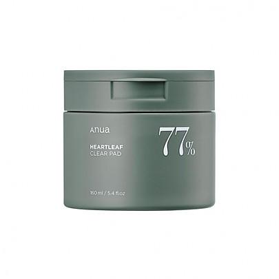 Anua Heartleaf 77 Clear Pad toner pad jar
