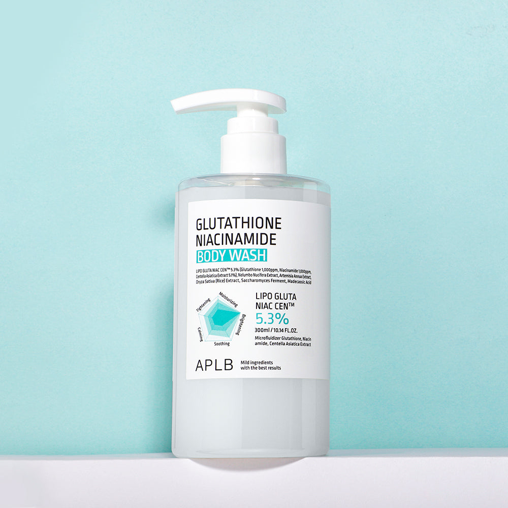 APLB Glutathione Niacinamide Body Wash 300ml bottle