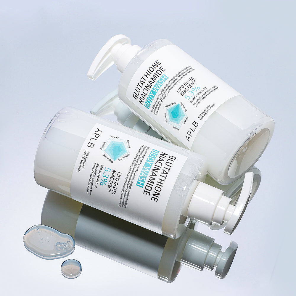 APLB Glutathione Niacinamide Body Wash 300ml bottle