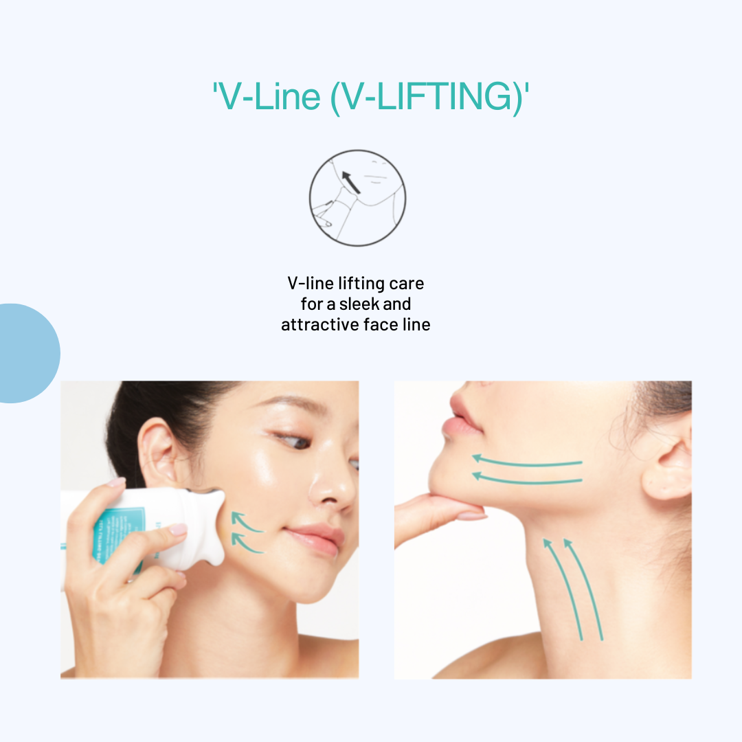 BeaumAnt Face & Body Liner Gua Sha Massage Cream 120ml used with its integrated gua sha applicator on the face